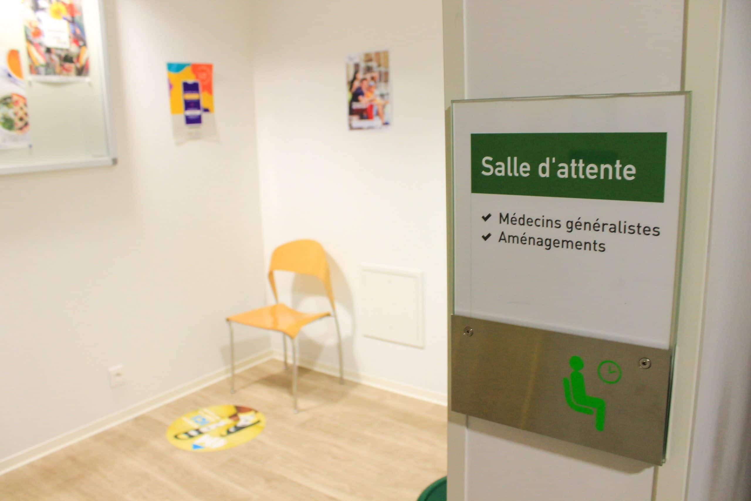 Salle d'attente médecins généralistes et aménagements