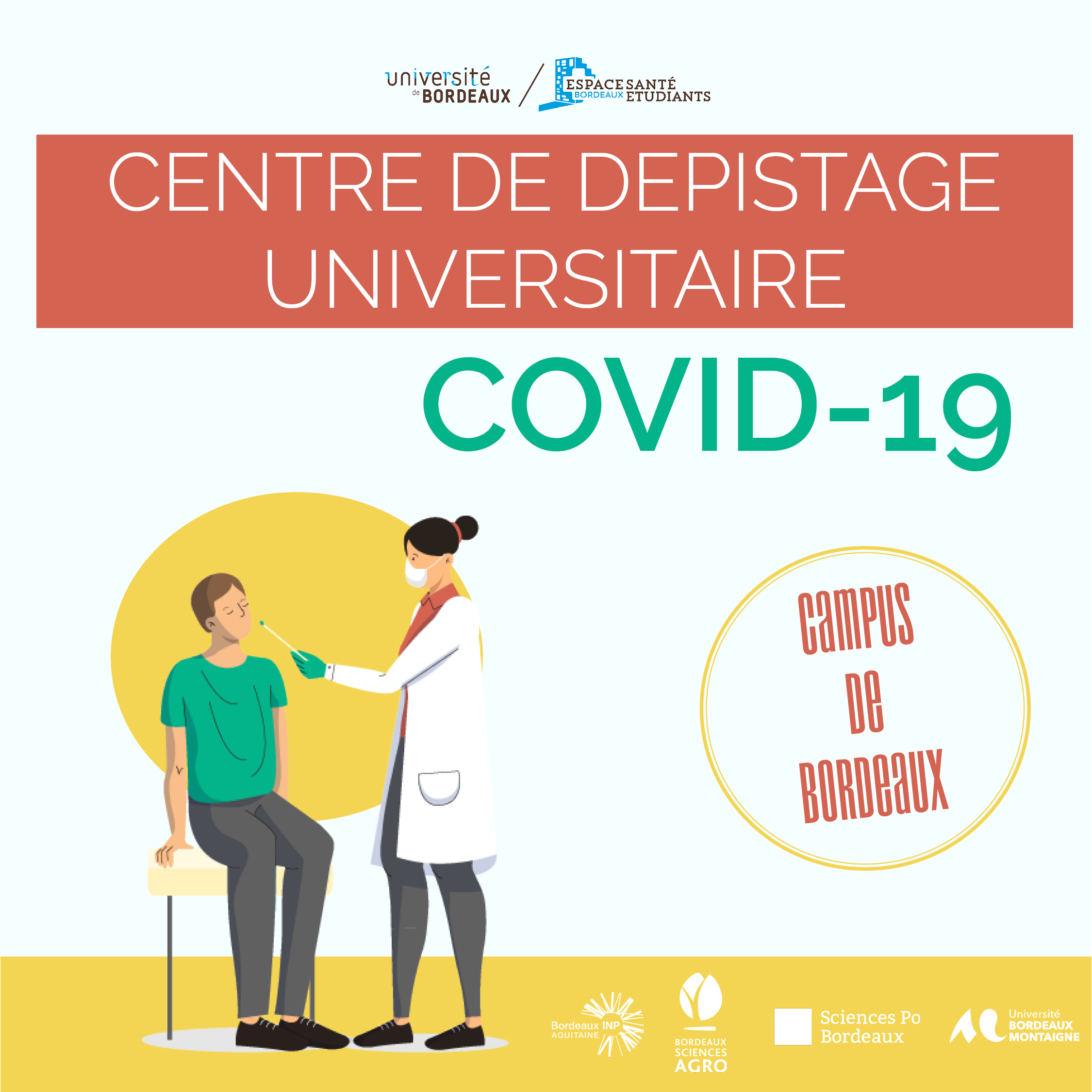 centre depistage universitaire covid