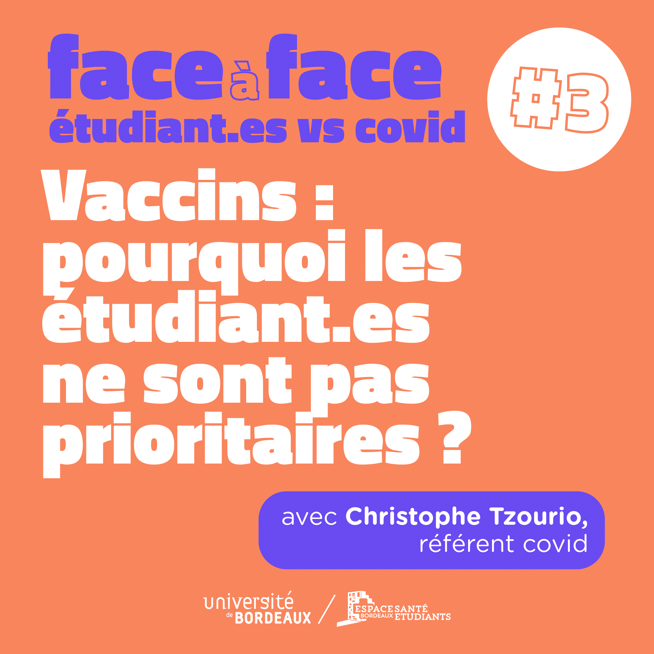 FACE À FACE COVID