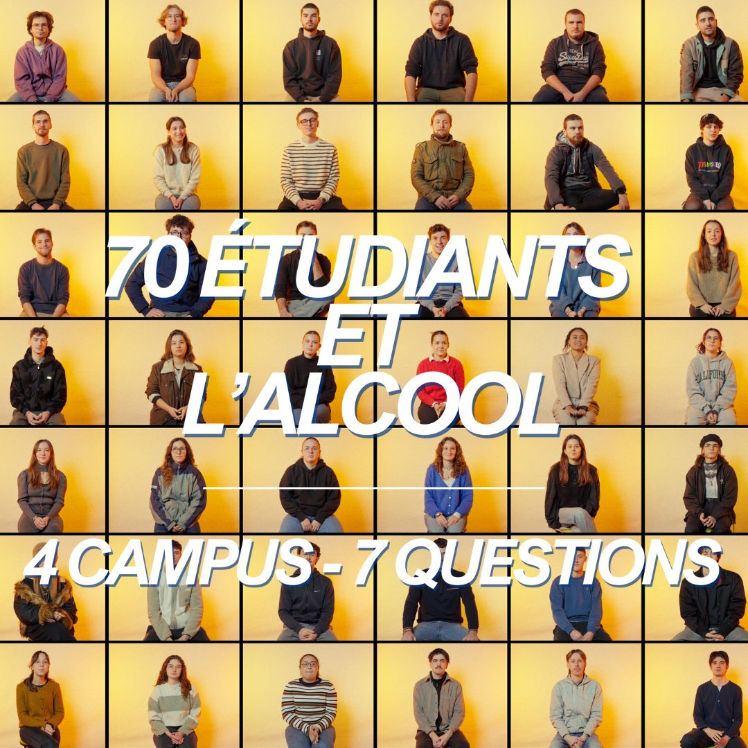 70 étudiants et l'alcool